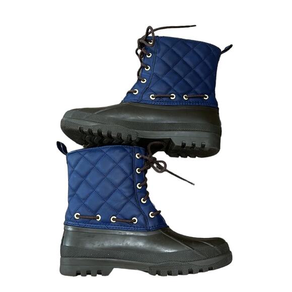 Sperry Top-Sider Women's Gosling Duck Boot, Navy/Brown women’s size 8 - Picture 11 of 11